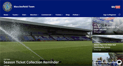 Desktop Screenshot of mtfc.co.uk